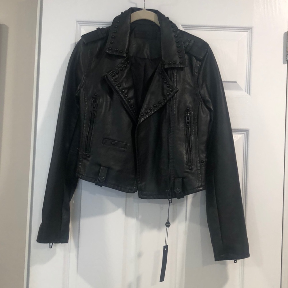 SOLD Blank NYC Leather Jacket - Picture 3 of 10